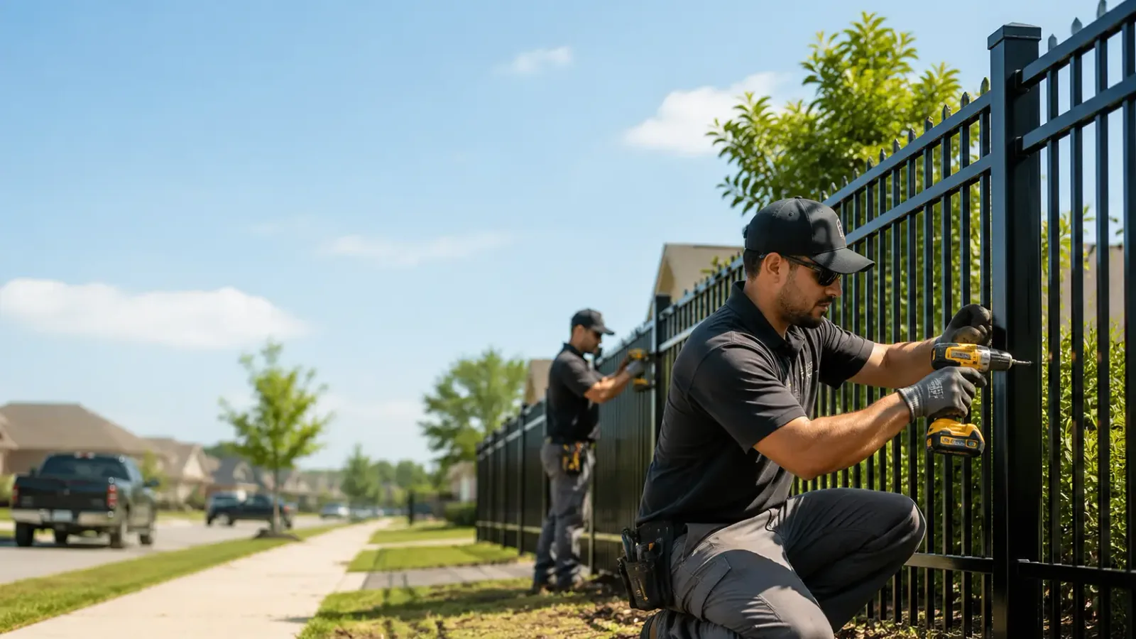 Metal Fence Installation in Callahan, CA